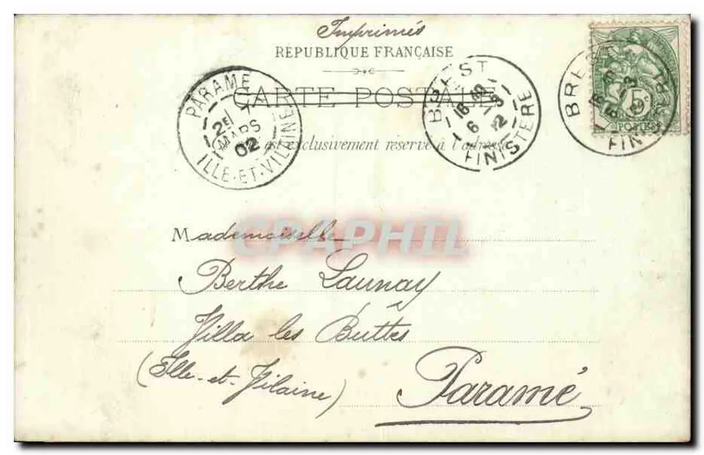 Paris — O Conselho de Estado (Palácio-Royal) — Editor Paris, n°46 - Verso
