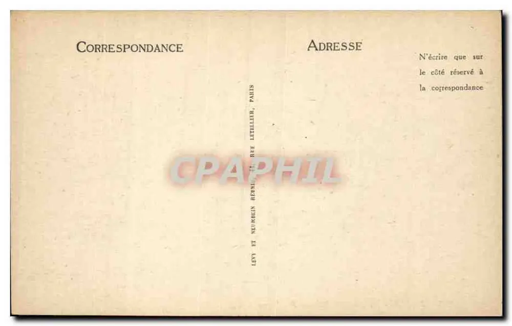 Paris - Ansicht des Sees im Bois de Boulogne - LL - Rückseite
