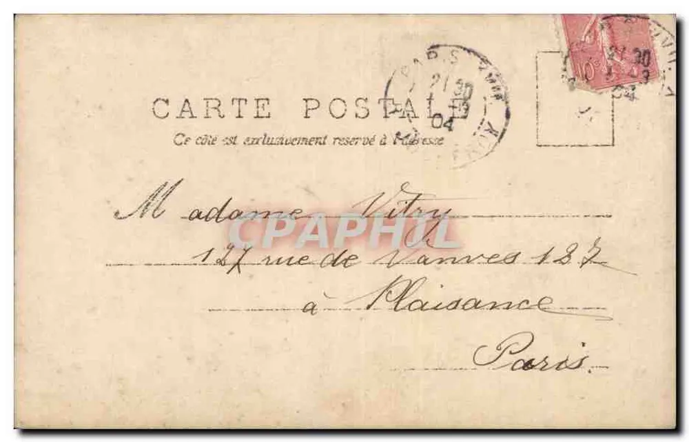 Femme en costume oriental — poème imprimé — éditeur inconnu, n° 2 - Verso