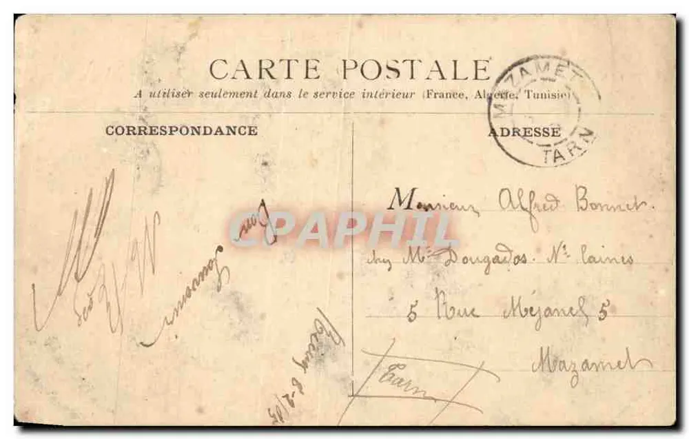 Carcassonne : La Caisse d'Épargne — éditeur N.G. - Verso