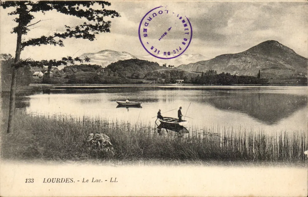 Lourdes - O Lago - LL - n°133 - Frente
