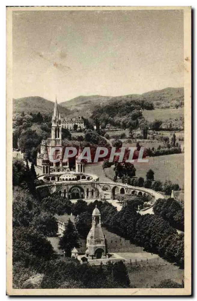 Lourdes — Die Basilika und das Interalliierte Denkmal — Edition P. Boucquet - Vorderseite