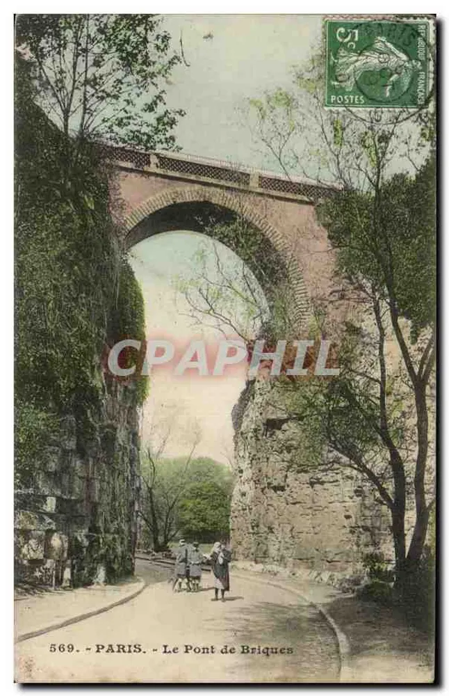 Paris - O Ponte de Tijolos - Editor Paris, n° 569 - Frente