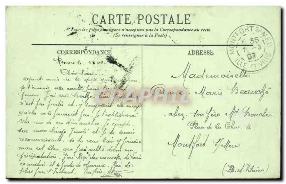 Paris — O Vaudeville e o Boulevard des Capucines — LL - Verso