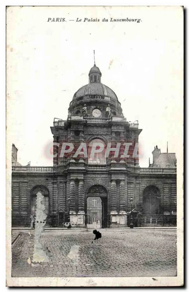 Paris — O Palácio do Luxemburgo - Frente