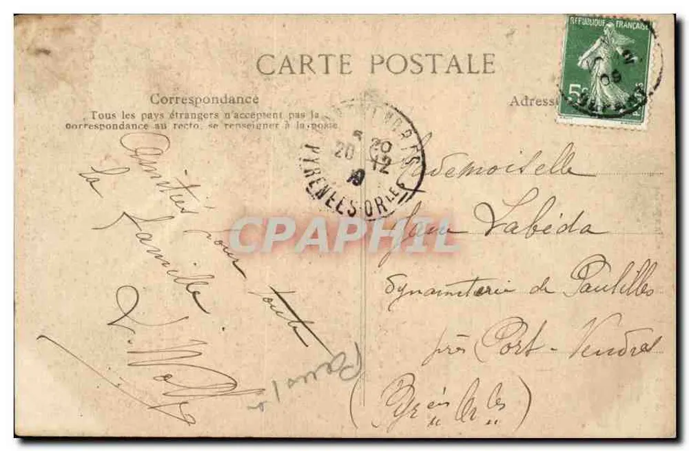 PARIS — Santa-Capela — Editora E.P.D. n° 4318 - Verso