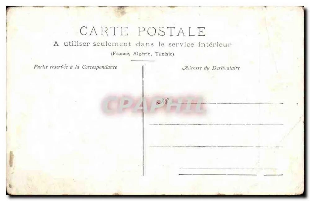 Mireille — Szene aus dem Stück von Maurice Maeterlinck — Verlag PASCOT, Nr. 10 - Rückseite