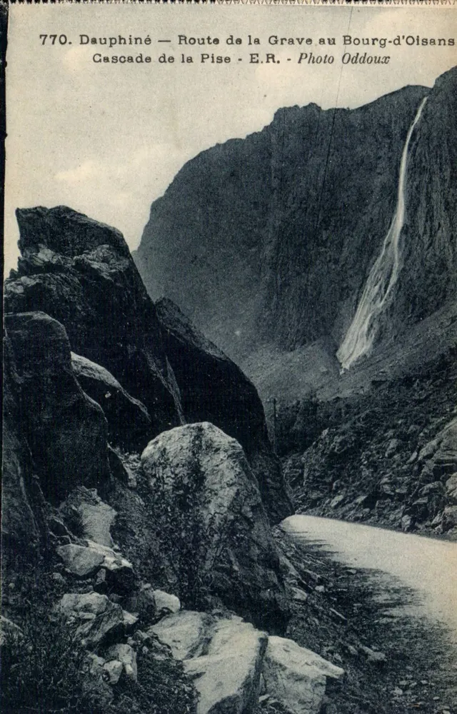 Dauphiné — Cascade de la Pise — Photo Oddoux, n°770 - Vorderseite