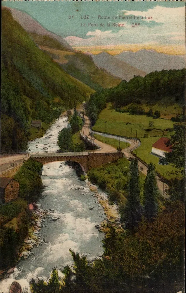Luz — Route de Pierrefitte à Luz — Le Pont de la Reine — CAP - Vorderseite