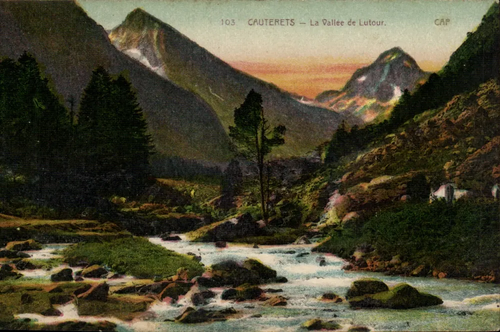 Cauterets — A Vale de Lutour — CAP, n°103 - Frente