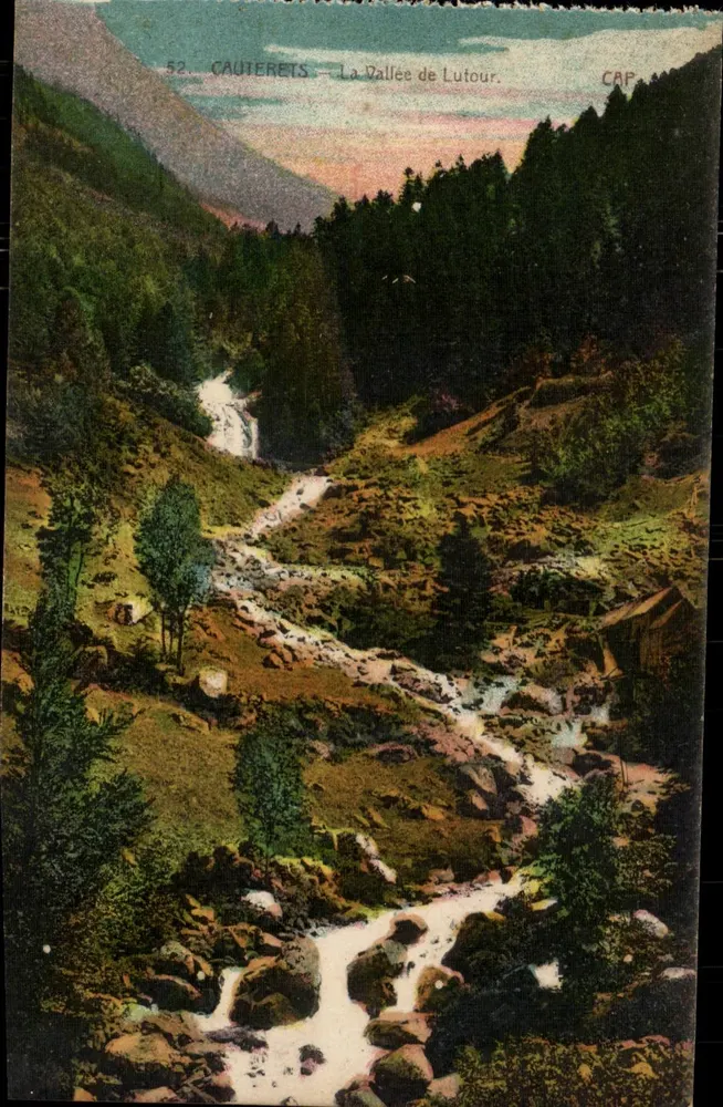 Cauterets — A Vale de Lutour — CAP - Frente