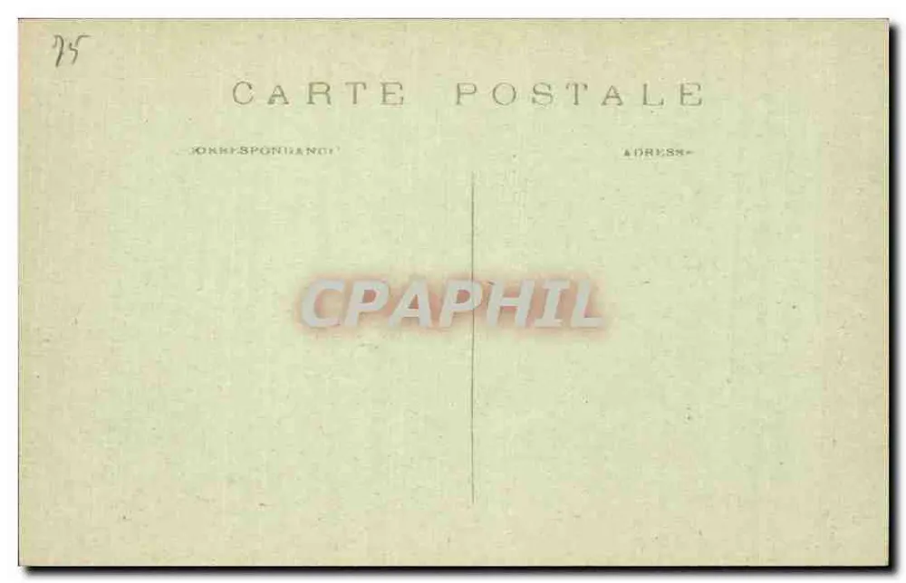 Paris (6º arrondissement) — O Instituto — C.M. n°592 - Verso