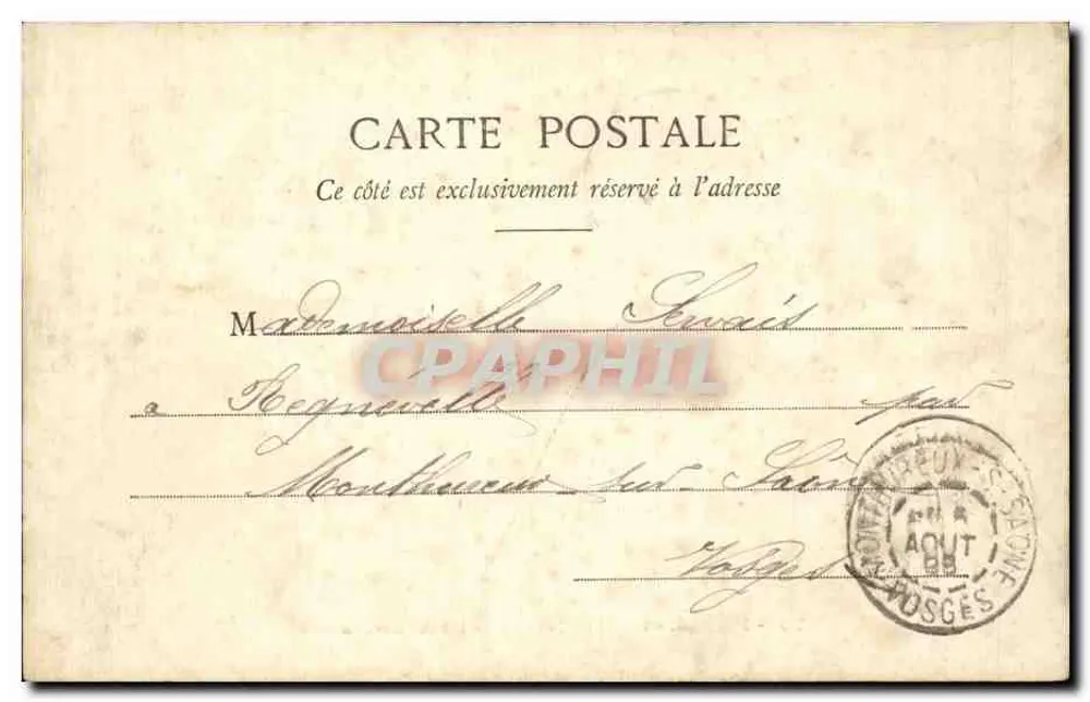 PARYŻ — Bulwary — Porte St-Martin — wydawca P. Demeune, nr 76 - Rewers