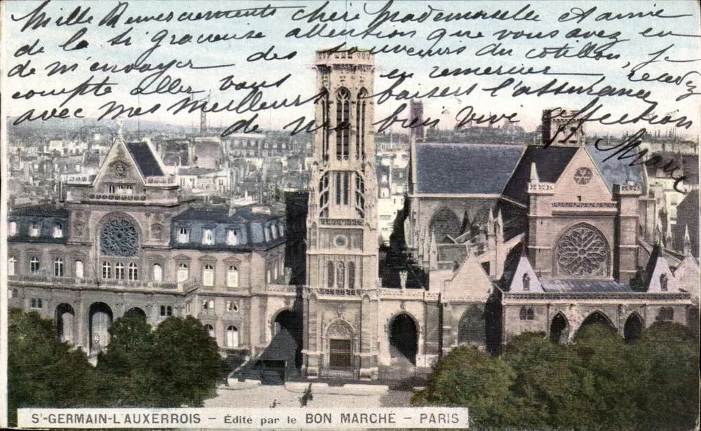 S'-GERMAIN-L'AUXERROIS — एडिट द्वारा बॉन मार्चे — पेरिस - आगे