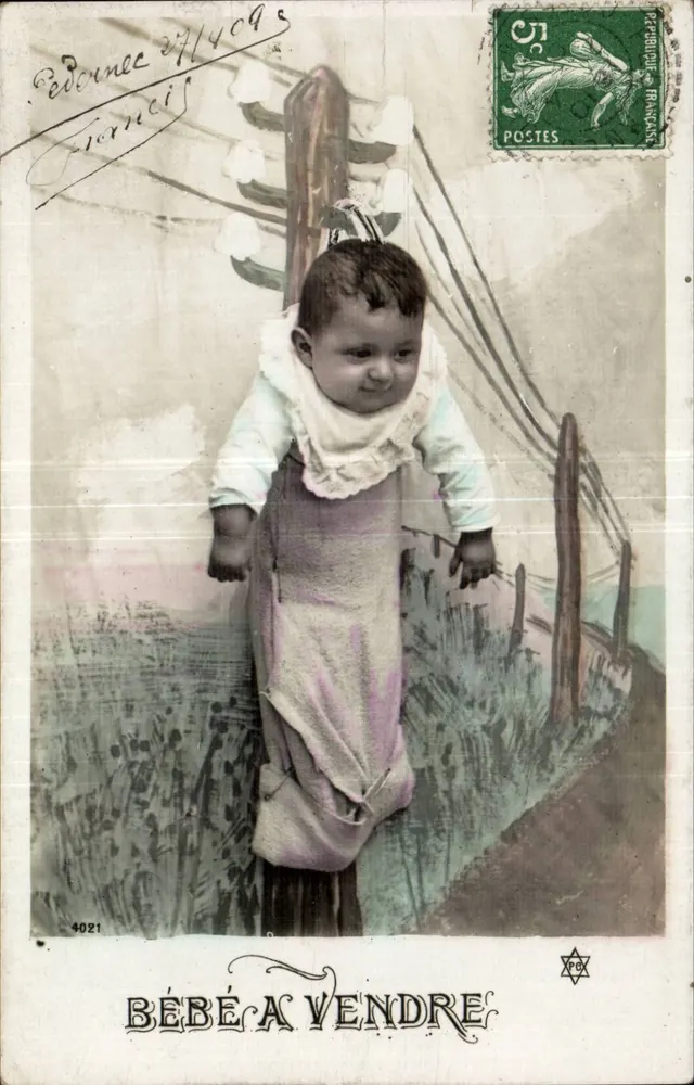 Baby zum Verkauf — Unbekannter Verlag, Nr. 4021 - Vorderseite