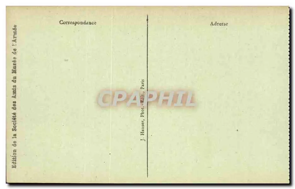 Napoleons Kapelle im Hôtel des Invalides — Paris — Ausgabe durch die Gesellschaft der Freunde des Marschalls der Armee - Rückseite