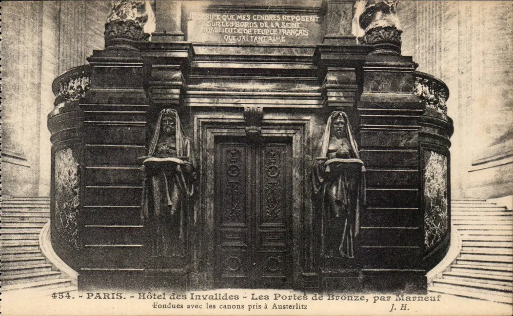 Paris - Hôtel des Invalides - Les Portes de Bronze, von Marneuf - Vorderseite