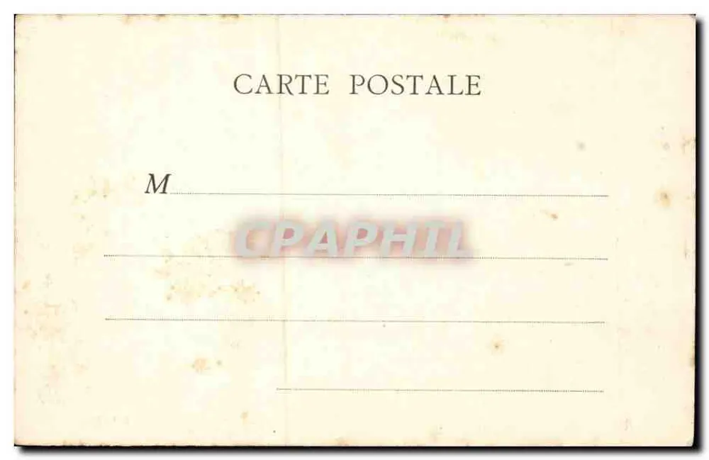 Paris – Hotel Terminus. Gare Saint-Lazare — B.F. Paris - Rückseite