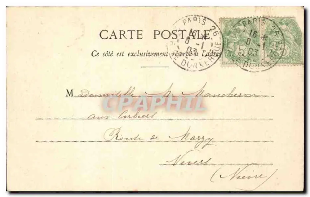 Paris - O Leão de Belfort — 85. — Editor não visível - Verso
