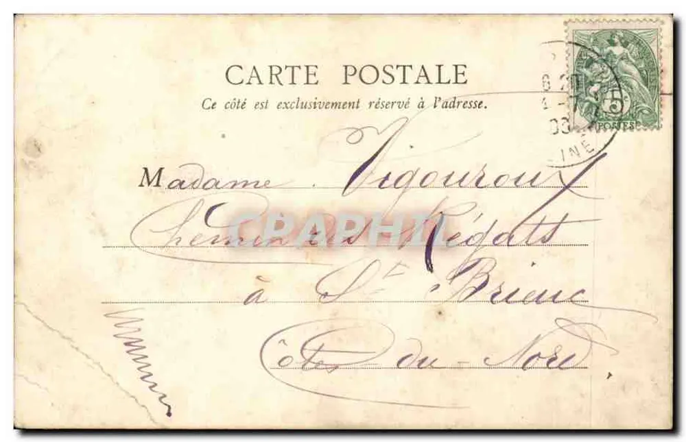 Paris — Avenue du Bois de Boulogne — Bi E. Paris, n° 102 - Rückseite