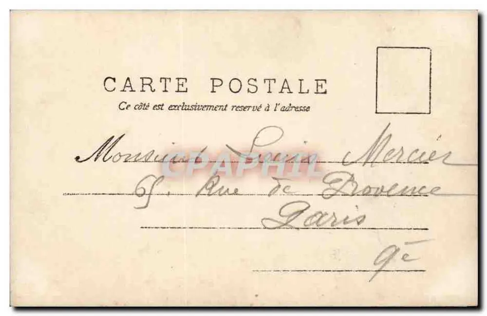 Casal à beira de um riacho — texto impresso e manuscrito — D.P. — n°1 - Verso