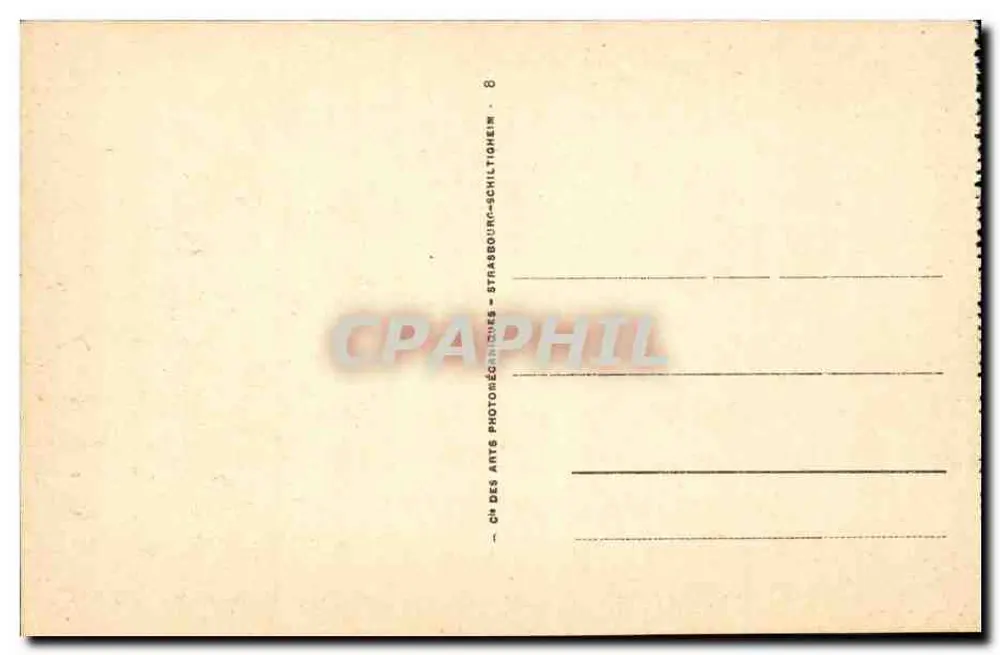 ENV. DE LUCHON - Os Montes Maudits vistos através da abertura do Port de Venasque — Bilhete postal antigo n°98 - Verso