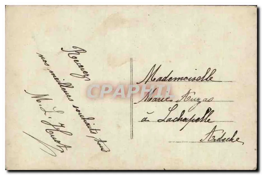 Junge Mann in Kleidung — Rosen haltend — anonymer Verlag, Nr. 583 - Rückseite