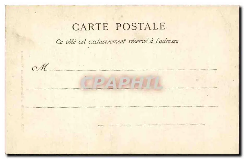 Paris — Monument de Watteau — editor Paris, n° 303 - Verso