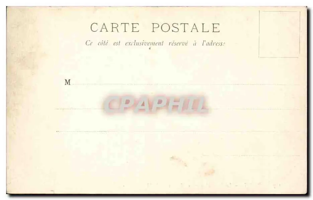 Paris — O Luxembourg — Monument de Delacroix — LL. — Editor: L. L. (n° 157) - Verso