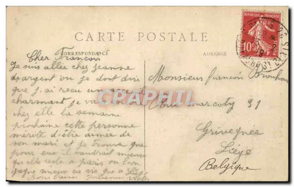 PARIS – Notre-Dame – Fachada — M.J. — n° 541 - Verso