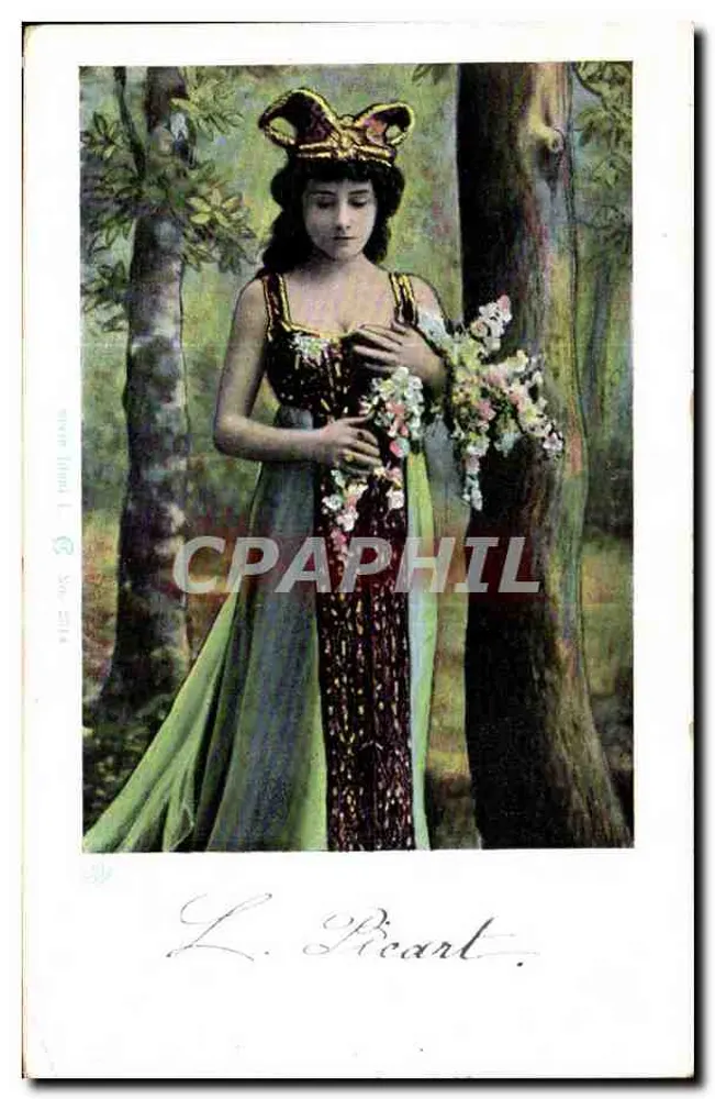 Frau im Wald — L. Picart — Verlag L. Picart, n° 211a - Vorderseite