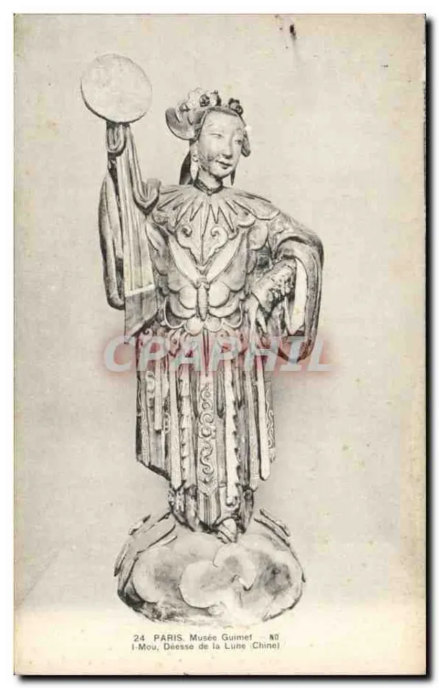 I-Mou, Deusa da Lua — Museu Guimet — n°24 - Frente