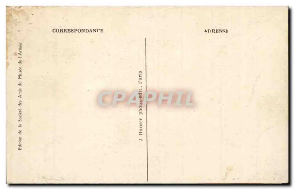 Kapelle des Doms und Grabmal Napoleons — Hotel des Invalides — J. Hauser - Rückseite