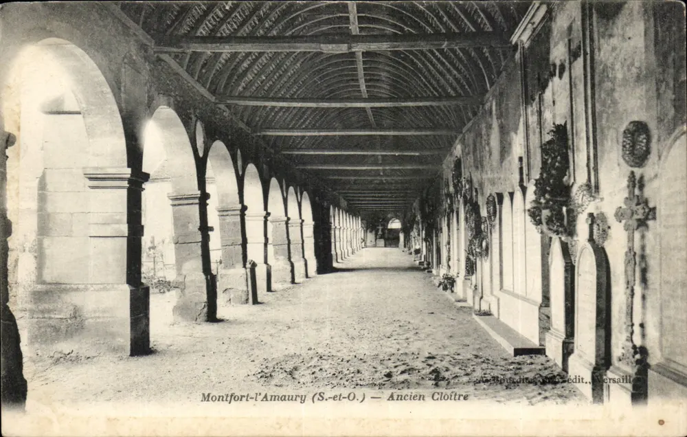 Montfort-l'Amaury (S.-et-O.) — Velho Mosteiro — Boudet dit. & édit. Versailles - Frente