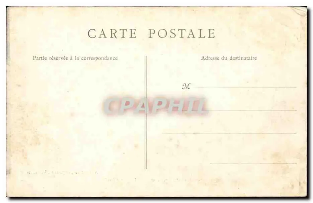 Montfort-l'Amaury (S.-et-O.) — Velho Mosteiro — Boudet dit. & édit. Versailles - Verso
