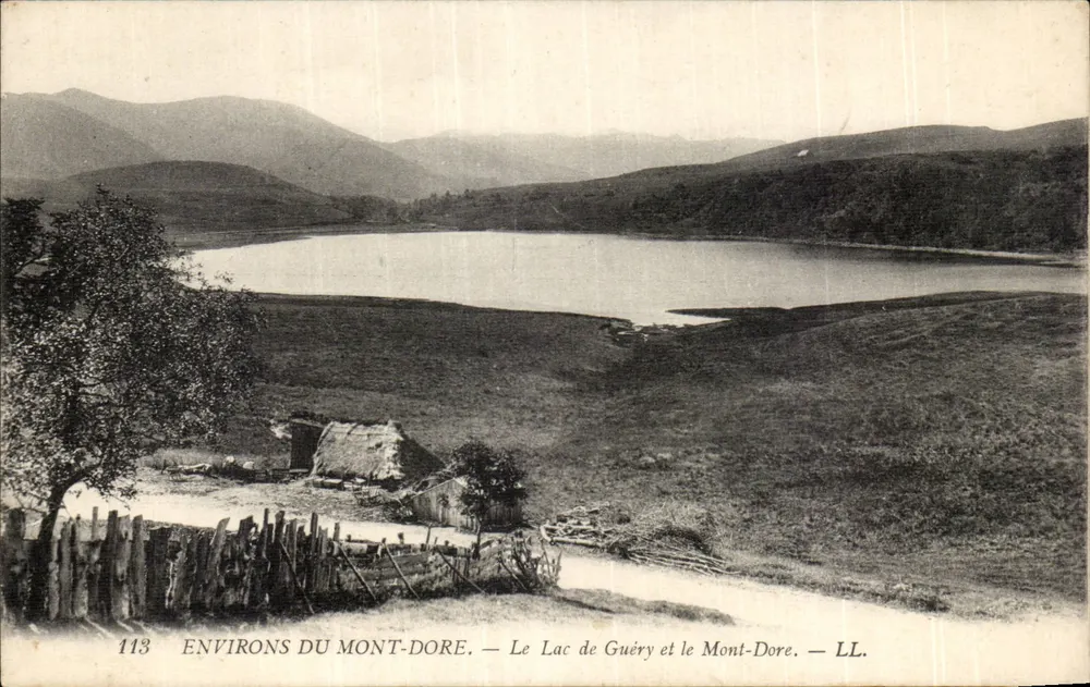 Arredores do Mont-Dore — O Lago de Guéry e o Mont-Dore — LL. — N° 113 - Frente