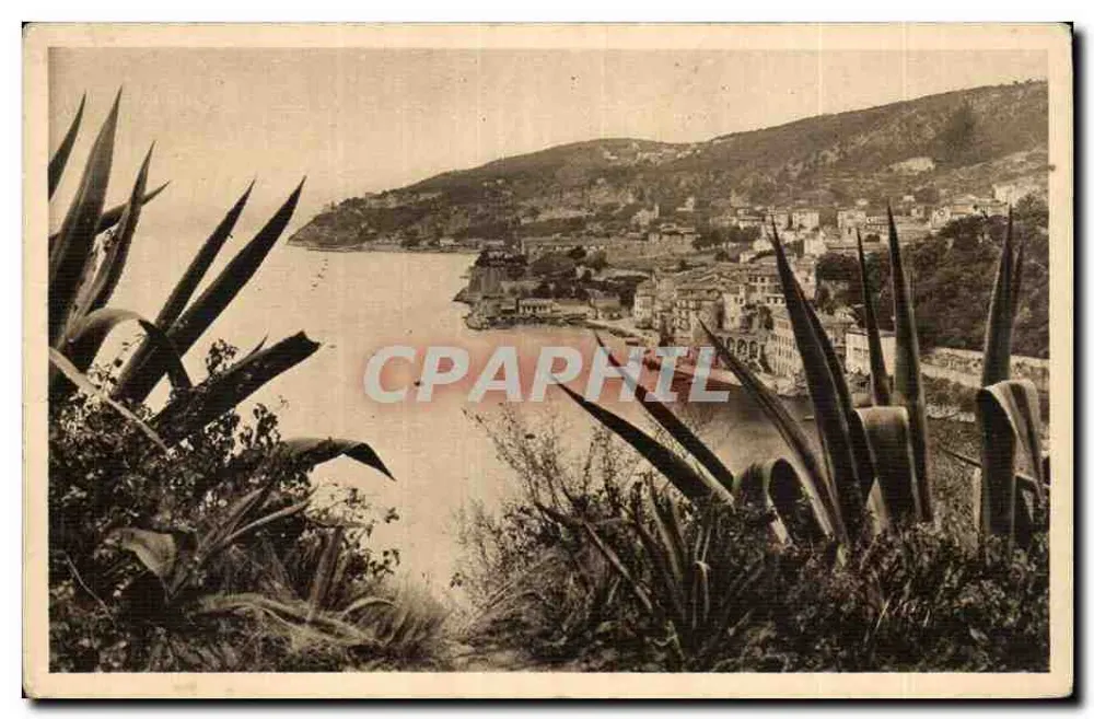 Villefranche-sur-Mer — Aussicht von der Corniche — Édition d'Art Yvon, Frankreich - Vorderseite
