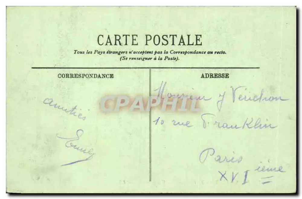 Versailles — O Castelo — Vista geral — LL. — n°77 - Verso