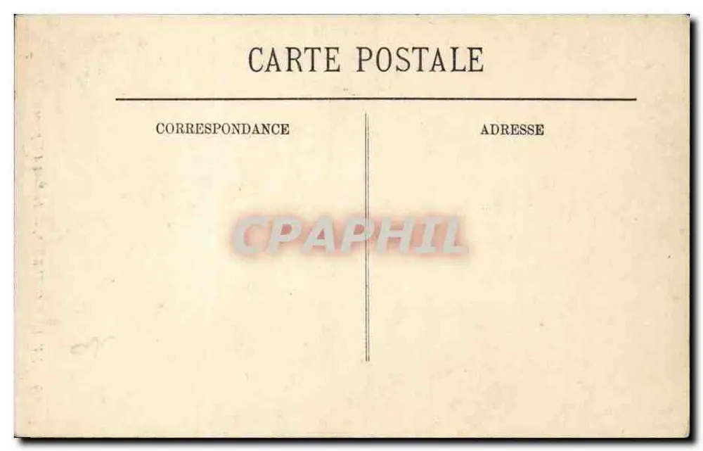 Env. de Cauterets — Le Pont d'Espagne — LL, n° 105 - Verso