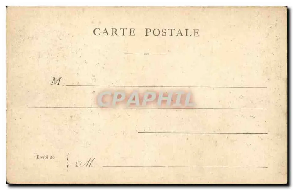 Paris — A Avenida dos Acácias — Carte postale - Verso