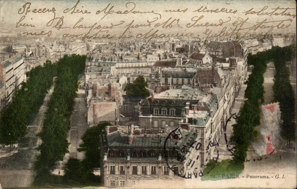 Paryż — Panorama — G. I. - Awers