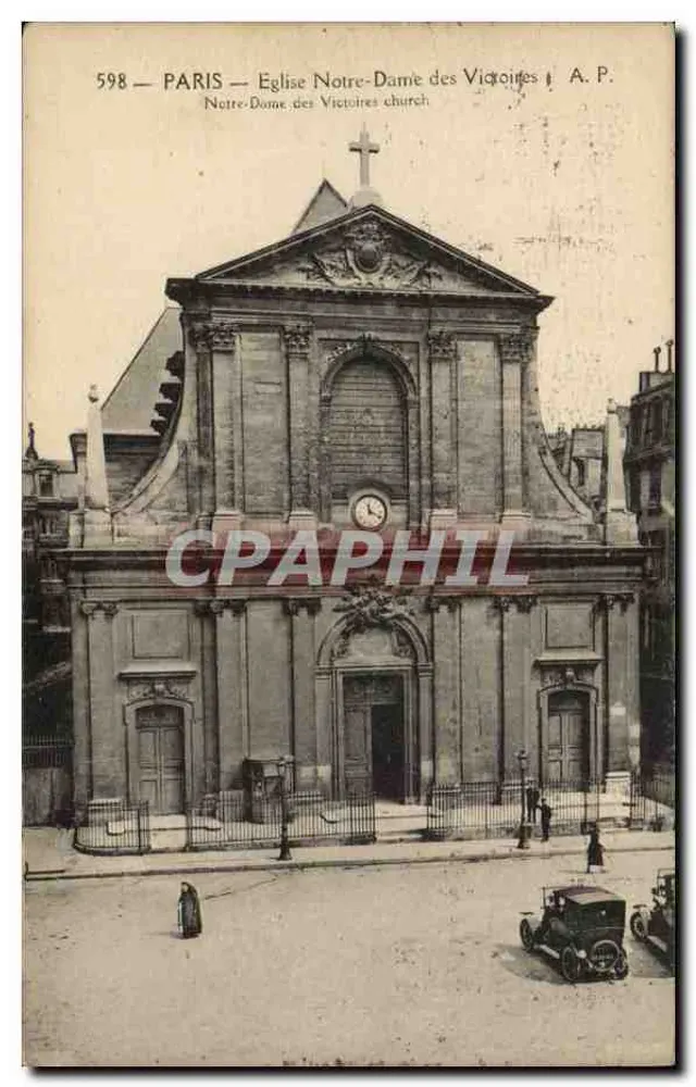 Paris — Kirche Notre-Dame des Victoires — A.P. n°598 - Vorderseite