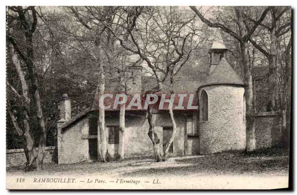 Rambouillet — O Parque — A Ermitagem — LL. — n° 118 - Frente