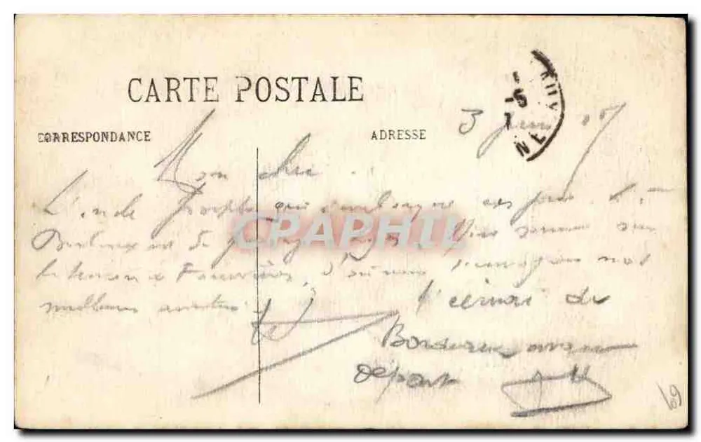 LYON — Die Brücken über die Saône und der Fourvière-Hügel — LL. — Selecta - Rückseite