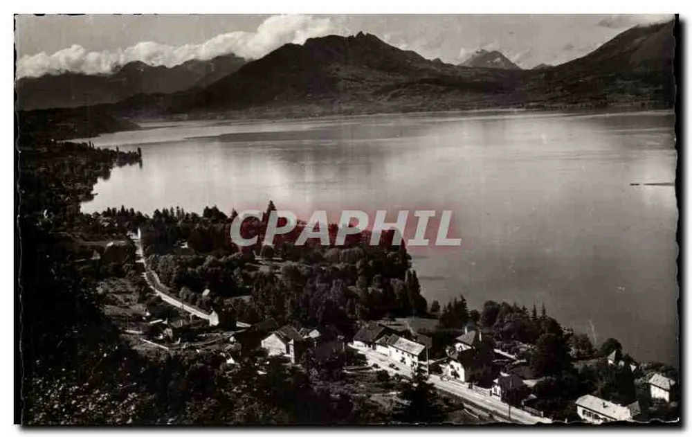Lago d'Annecy — vista panorâmica — Edição Gil, Chavoires, n°1192 - Frente