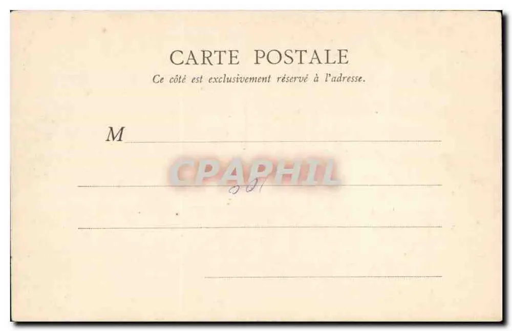 Die Kapelle: Ansicht des Hauptaltars — Lycée Corneille (Rouen) — De Jongh, phot. Neuilly-Paris - Rückseite