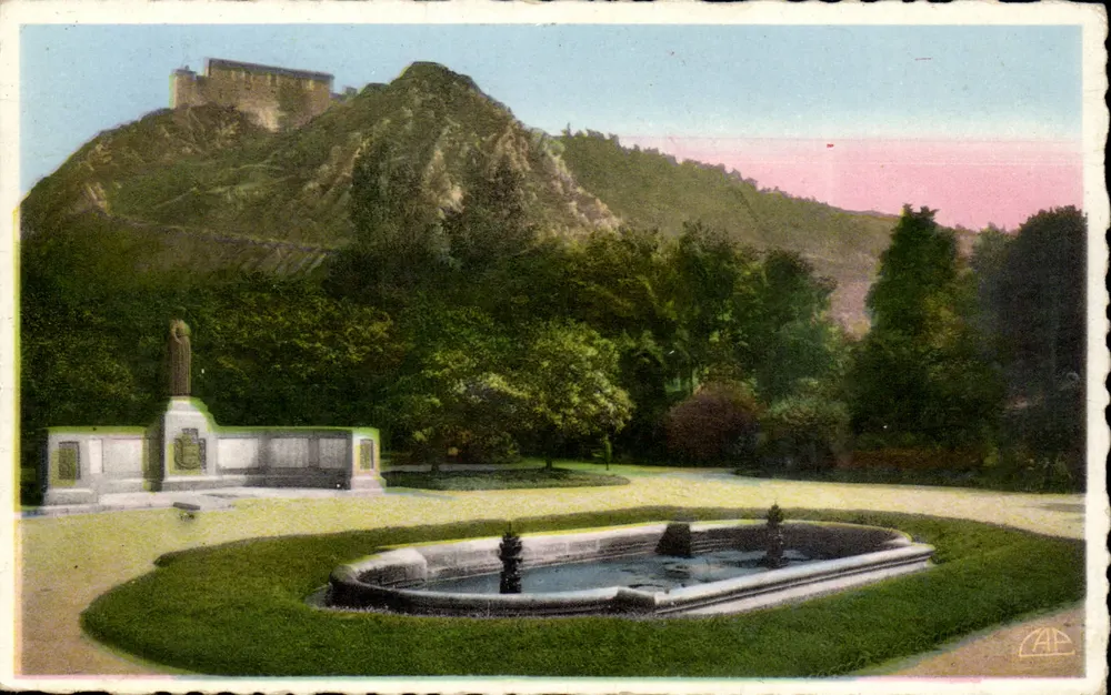 Cherbourg — O Jardim Público — Cie des Arts Photomécaniques, Paris - Frente