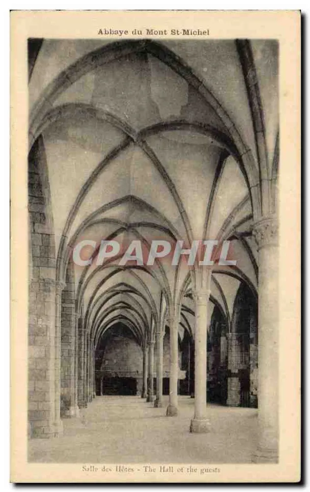 Abtei Mont-Saint-Michel — Saal der Gäste — unbekannter Verlag - Vorderseite
