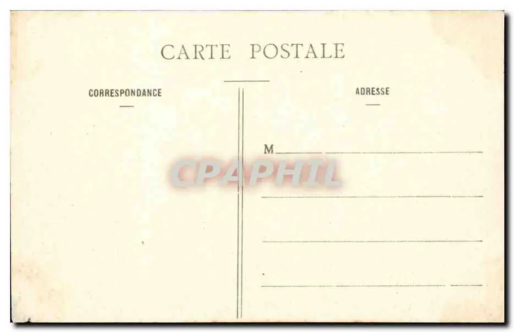 Paris — O Comptoir d'Escompte — editor não visível, n° de série 57 - Verso