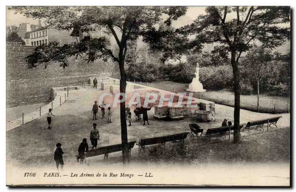 Paris — As Arenas da Rue Monge — LL. - Frente